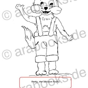 fredy fuchs ausmalbild