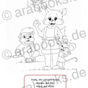 fredy freunde ausmalbild