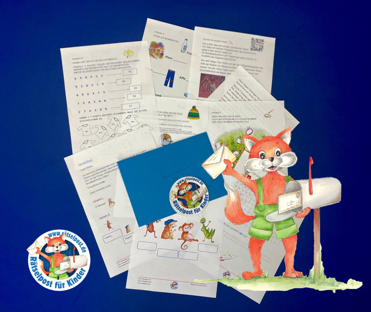 Rätselpost Grundschule Klasse 1-2