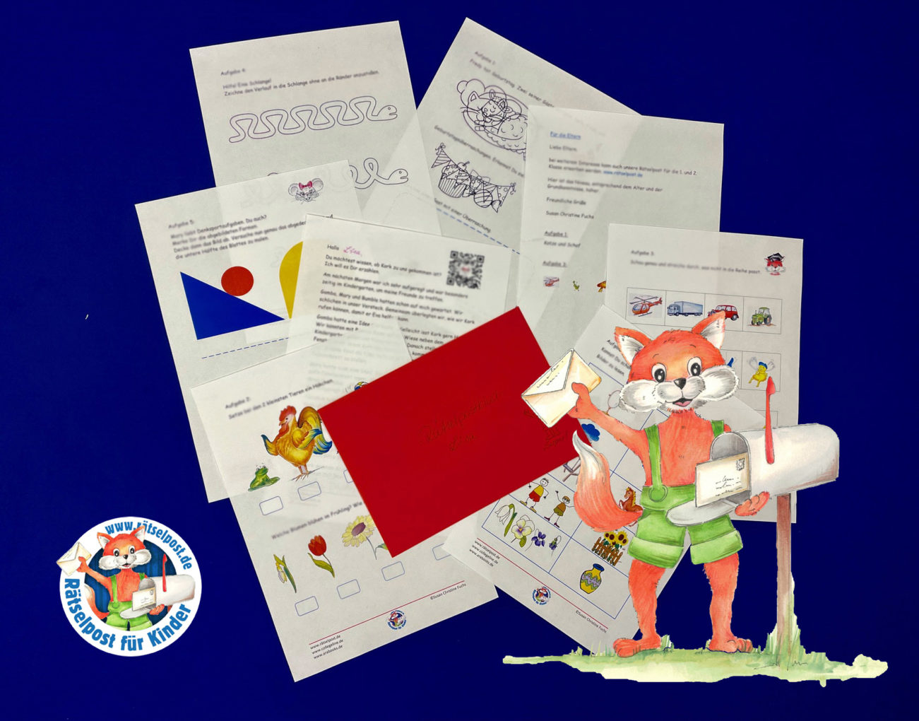 Rätselpost Kindergarten