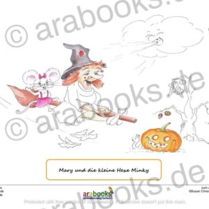 mary und minky ausmalbild