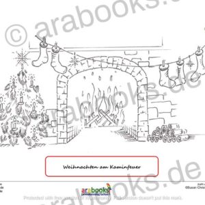weihnachten ausmalbild