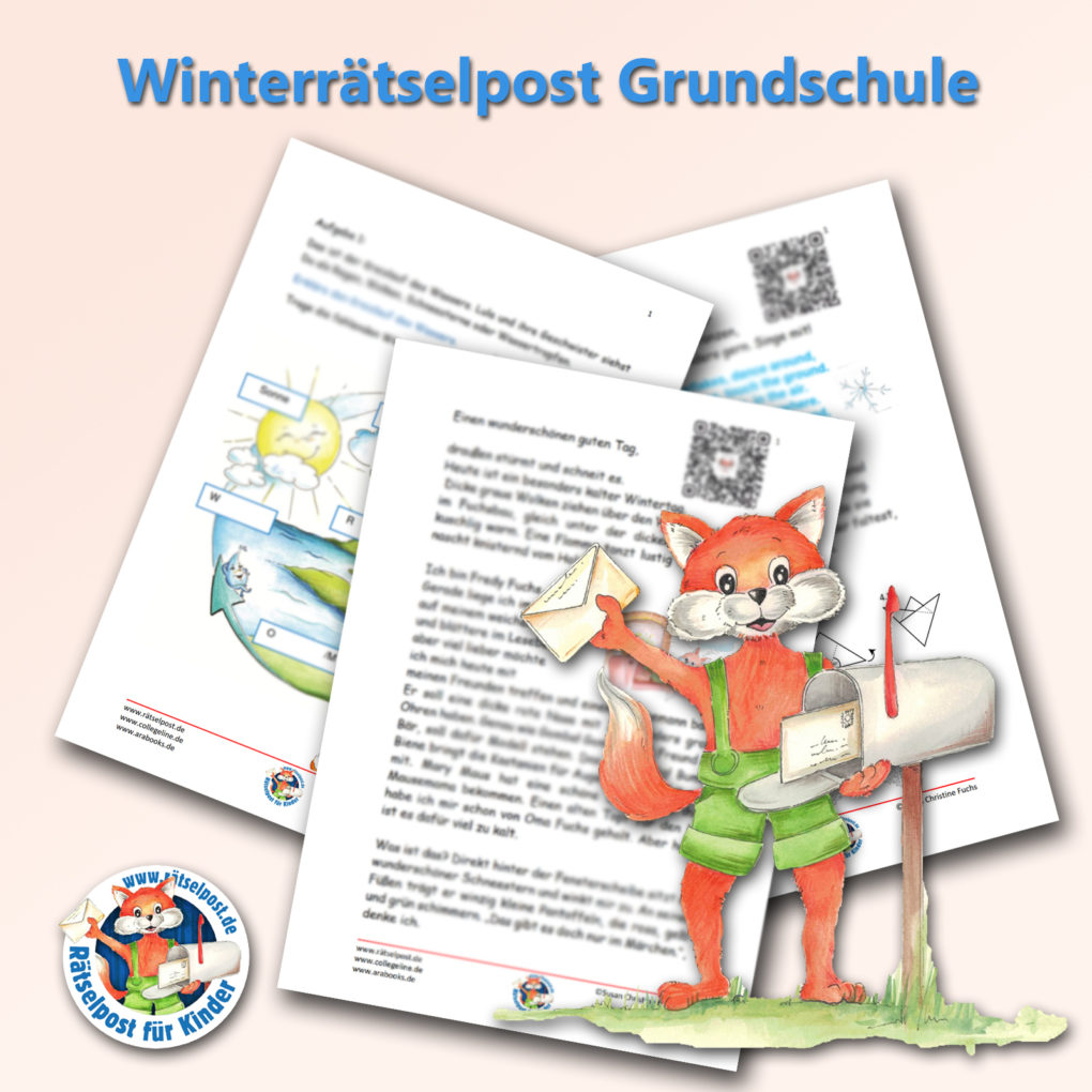Winterrätselpost Grundschule