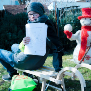 Winter Lernspiele Rätselpost